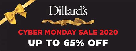 cyber monday deals dillard's.